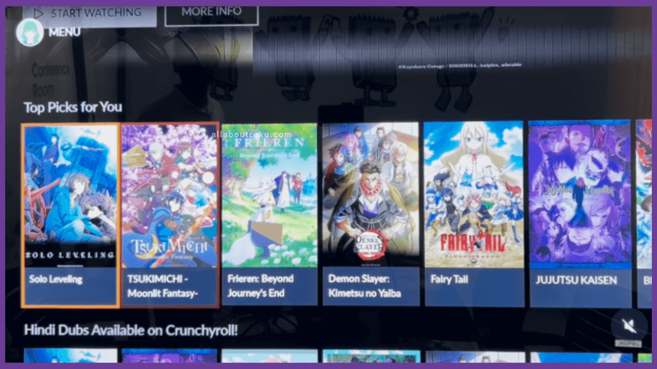 Crunchyroll on Roku - Popular Shows