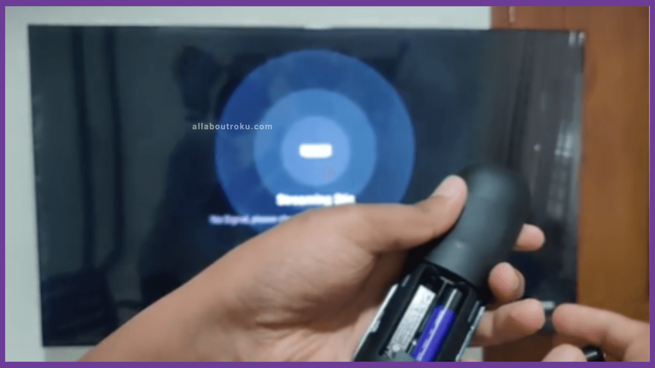 Remove the Batteries from the Remote to Reset Roku Remote