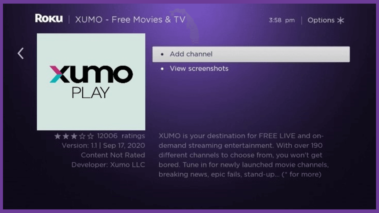 Xumo Play Add Channel